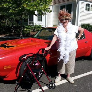 mimi with hotrod